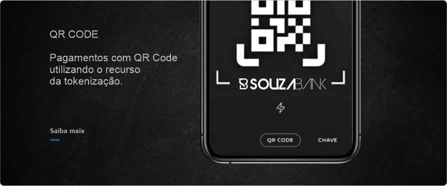 Pagamento por QR Code Souza Bank